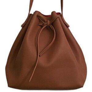 Leather Bucket Bag